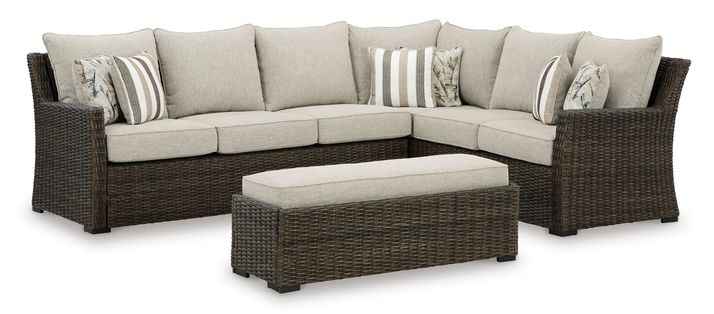 Picture of Brook Ranch 3pc Sectional Set