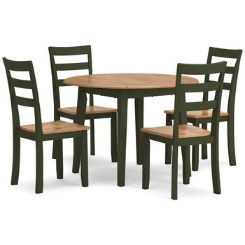 A picture of Gesthaven 5pc Drop Leaf Dining Set.