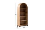 Picture of Natural Parota Bookcase