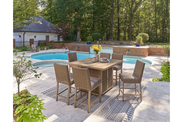 Picture of Walton Bridge 7pc Fire Pit Set