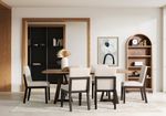 Picture of Natural Parota 7pc Dining Set