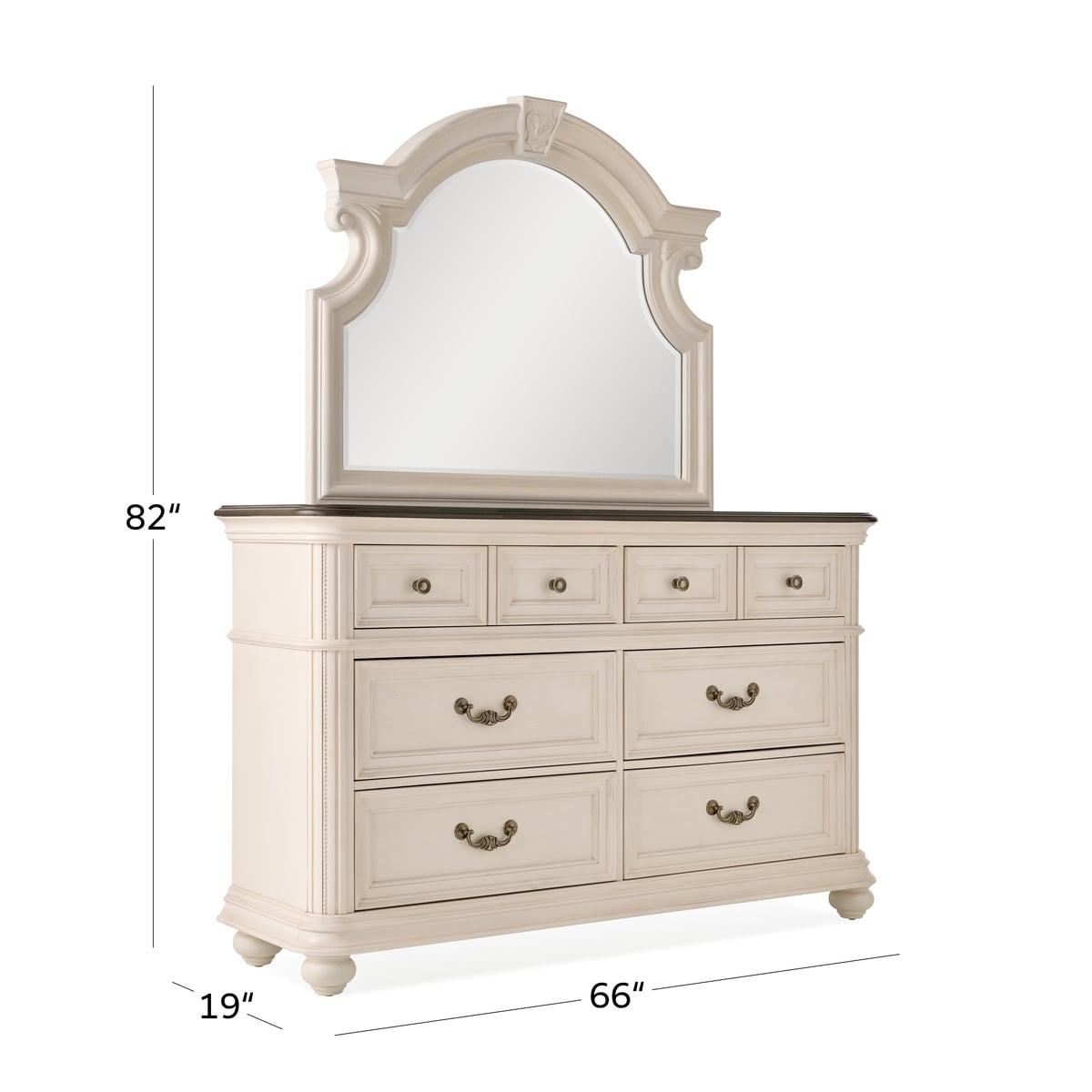 West Chester Dresser and Mirror