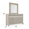 Picture of Kaleidioscope Dresser and Mirror Set