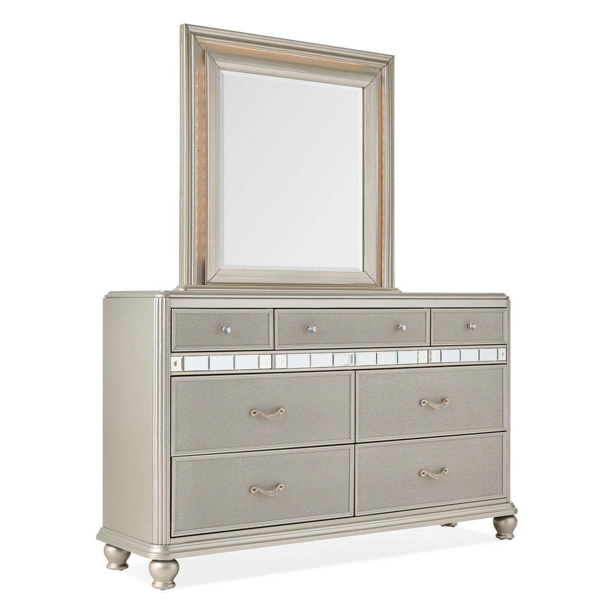 Kaleidioscope Dresser and Mirror Set