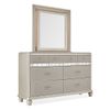 Picture of Kaleidioscope Dresser and Mirror Set