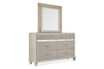 Picture of Kaleidioscope Dresser and Mirror Set