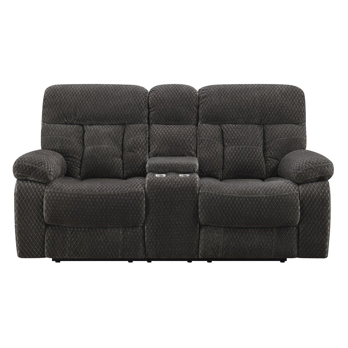 Bravo Dual Reclining Console Loveseat