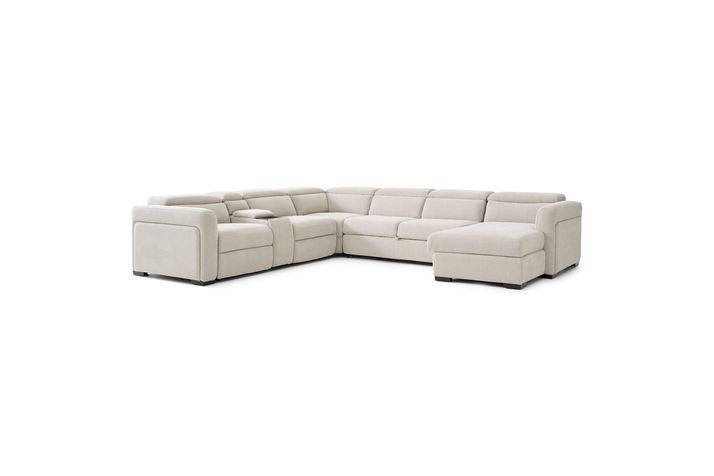 Picture of Verona Gray 6pc Power Sectional