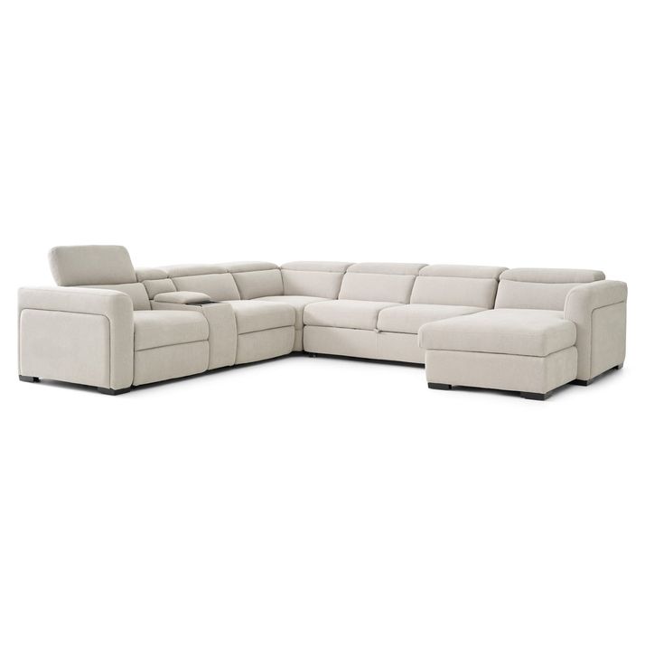 Picture of Verona Gray 6pc Power Sectional