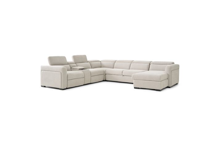 Picture of Verona Gray 6pc Power Sectional
