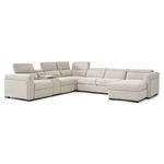Picture of Verona Gray 6pc Power Sectional