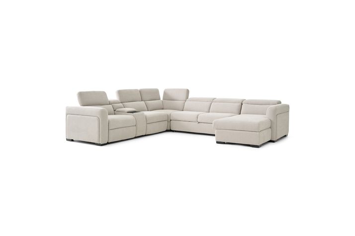 Picture of Verona Gray 6pc Power Sectional