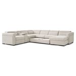 Picture of Verona Gray 6pc Power Sectional