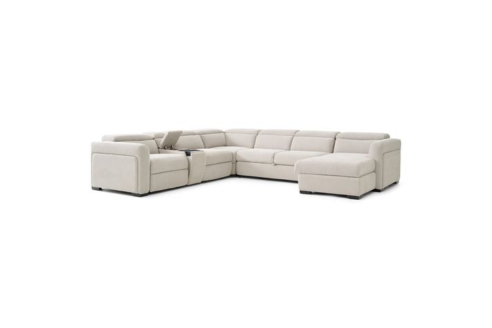 Picture of Verona Gray 6pc Power Sectional
