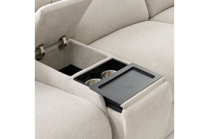 Picture of Verona Gray 6pc Power Sectional