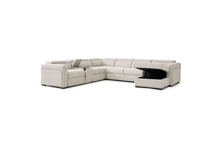 Picture of Verona Gray 6pc Power Sectional
