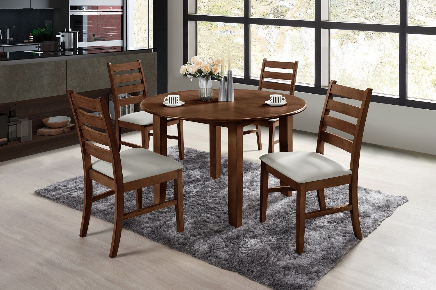 Pascal 5pc Round Dining Set