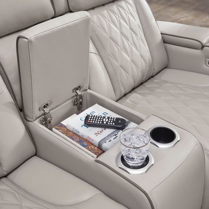 Picture of Boyington Power Console Loveseat