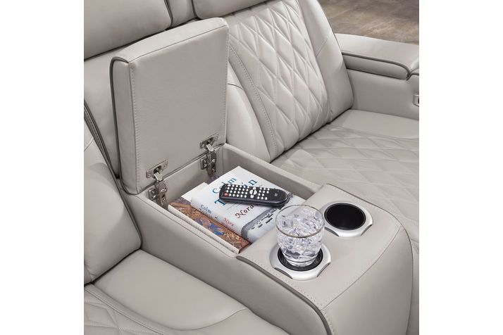 Picture of Boyington Power Console Loveseat