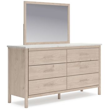 Cadmori Dresser and Mirror Set