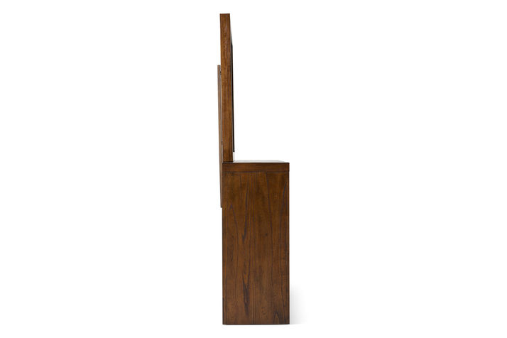 Picture of Modern Loft Brown Chesser and Mirror