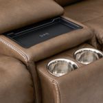 Picture of Cappuccino 6pc Power Sectional