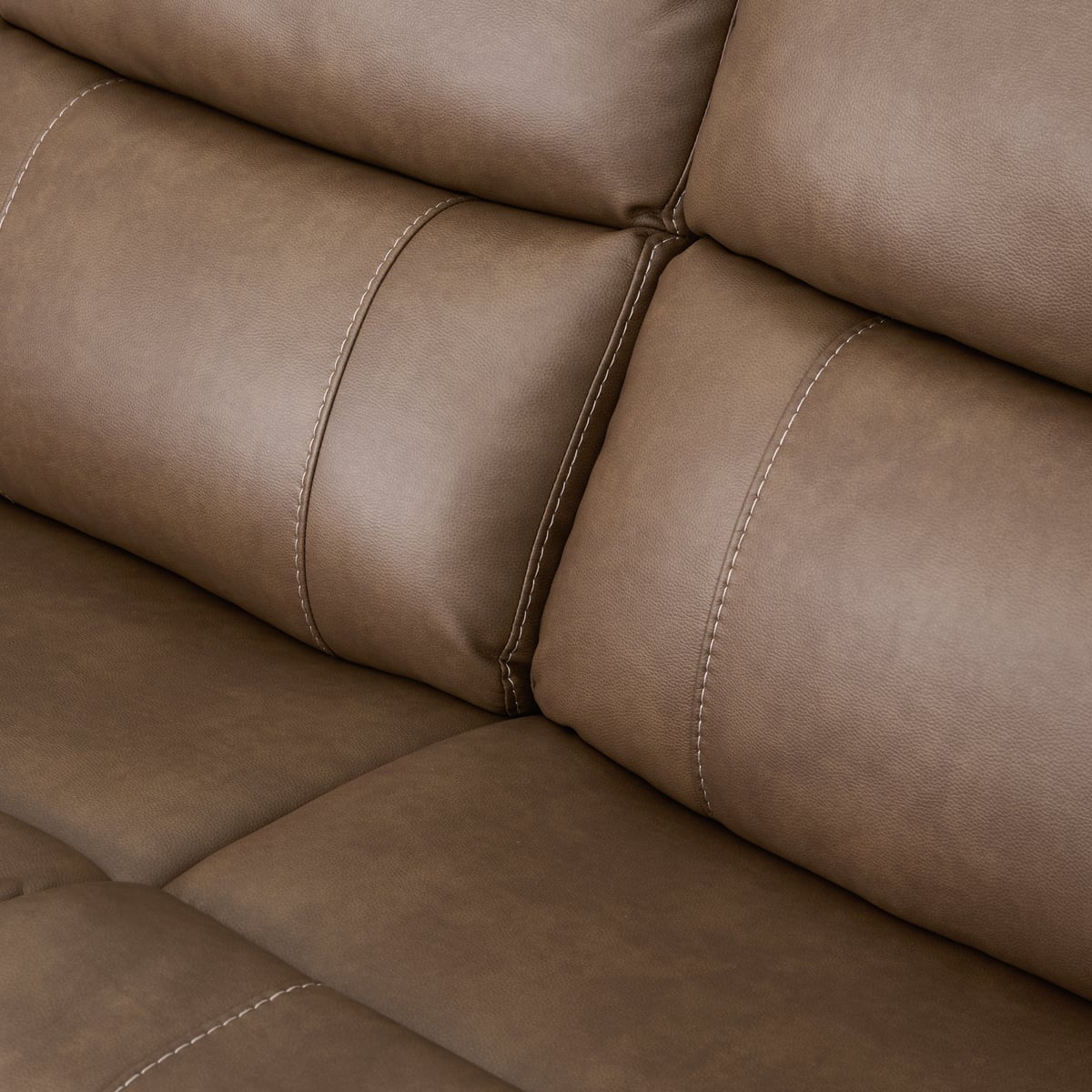 Cappuccino 6pc Power Sectional | The Furniture Mart
