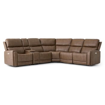 A picture of Cappuccino 6pc Sectional.