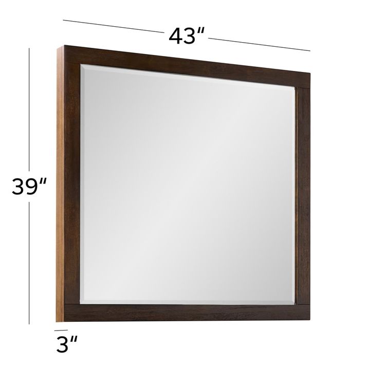 Picture of Modern Loft Brown Mirror