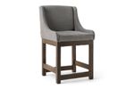 Picture of Ashen Linen Counter Stool