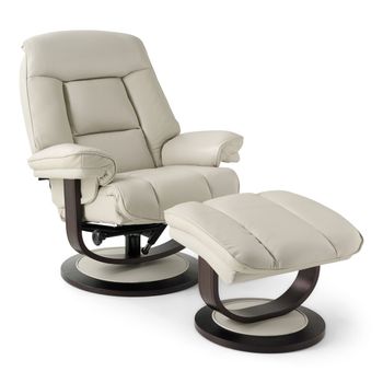 A picture of Euro Fog Chair and Ottoman.