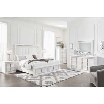 A picture of Chalanna King Storage Bedroom Set.