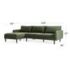 Picture of Soren Olive 2pc Sectional II