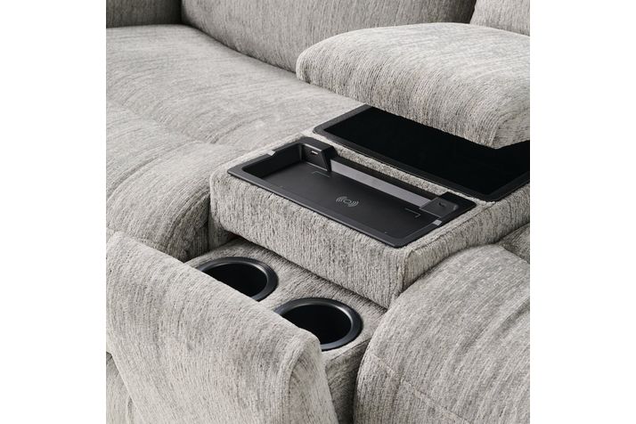 Picture of Lois Power Console Loveseat