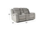 Picture of Lois Power Console Loveseat