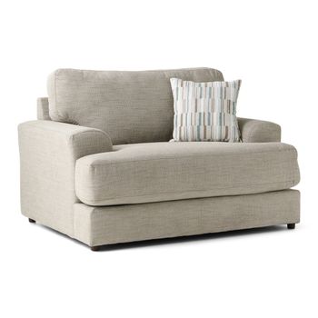 A picture of Balin Dove Oversized Chair.
