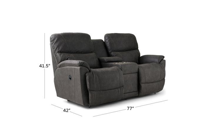 Picture of Trouper Reclining Console Loveseat