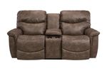 Picture of James Reclining Console Loveseat