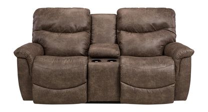 Picture of James Reclining Console Loveseat