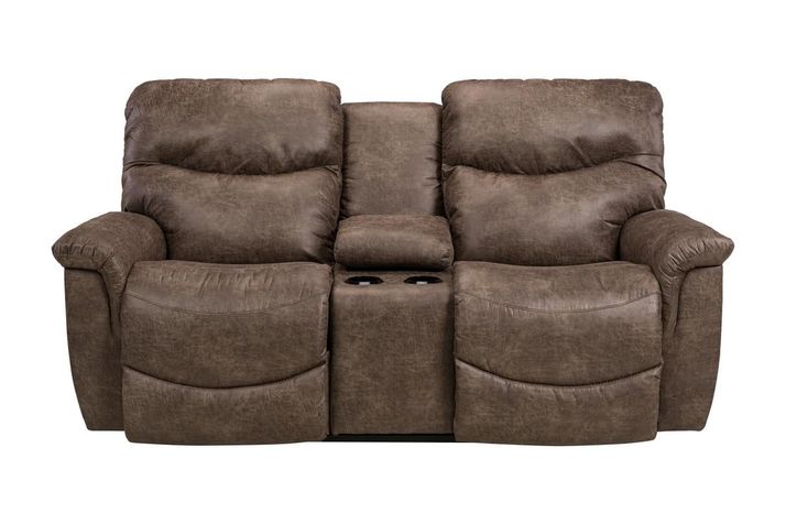 Picture of James Reclining Console Loveseat