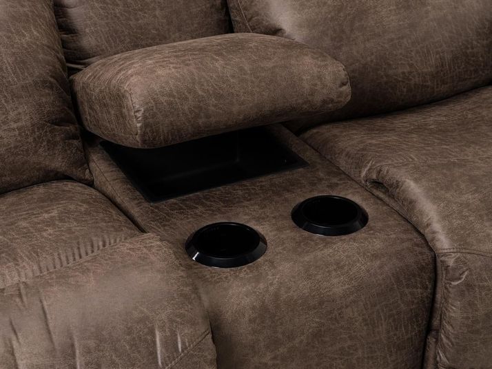 Picture of James Reclining Console Loveseat