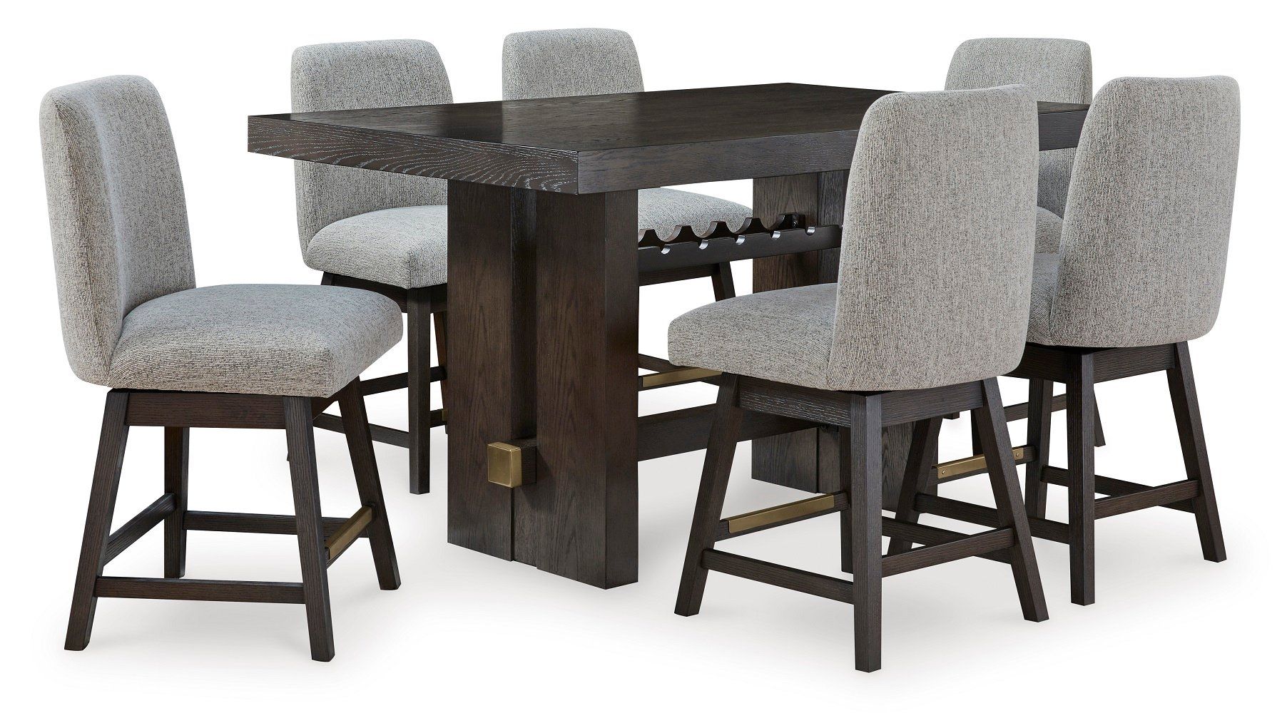 Burkhaus 7pc Counter Dining Set