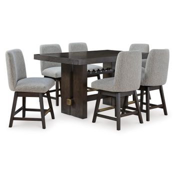 A picture of Burkhaus 7pc Counter Dining Set.