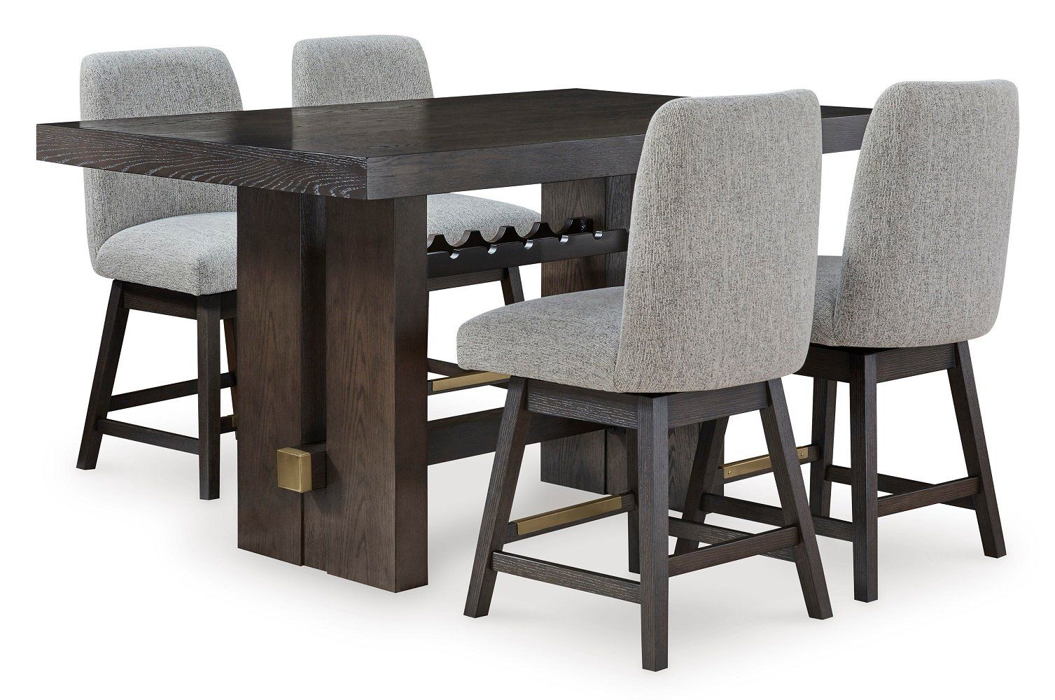 Burkhaus 5pc Counter Dining Set