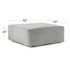 Picture of Glacier Shark Ottoman