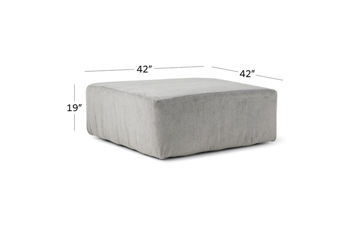 Picture of Glacier Shark Ottoman