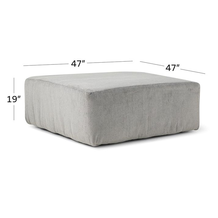 Picture of Glacier Shark Ottoman XL