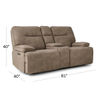 Picture of Meda Power Console Loveseat