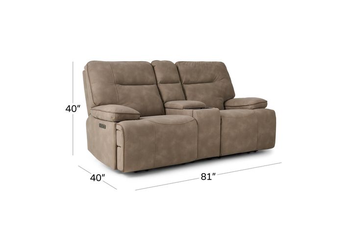 Picture of Meda Power Console Loveseat