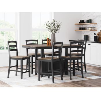 Wildenauer 7pc Counter Dining Set